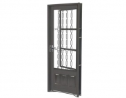 Porta de Abrir grade Elo com Postigo